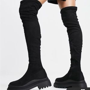 Truffle Collection over the knee boots